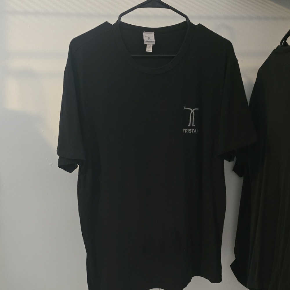 Tristan Classic Black Short Sleeve Tee